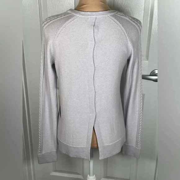 Lululemon kids (ivivva brand) Light lavender sweater NWT Size 14 - Picture 8 of 8